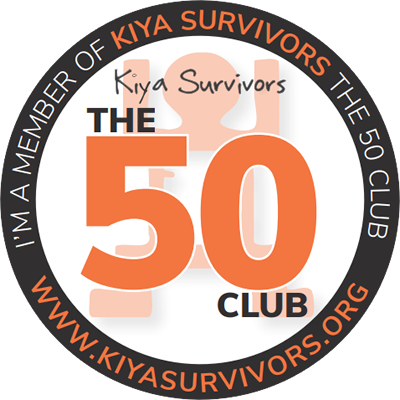 Kiya The 50 Club Badge